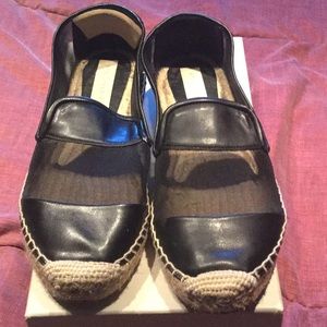 Stella McCartney Leather and mesh